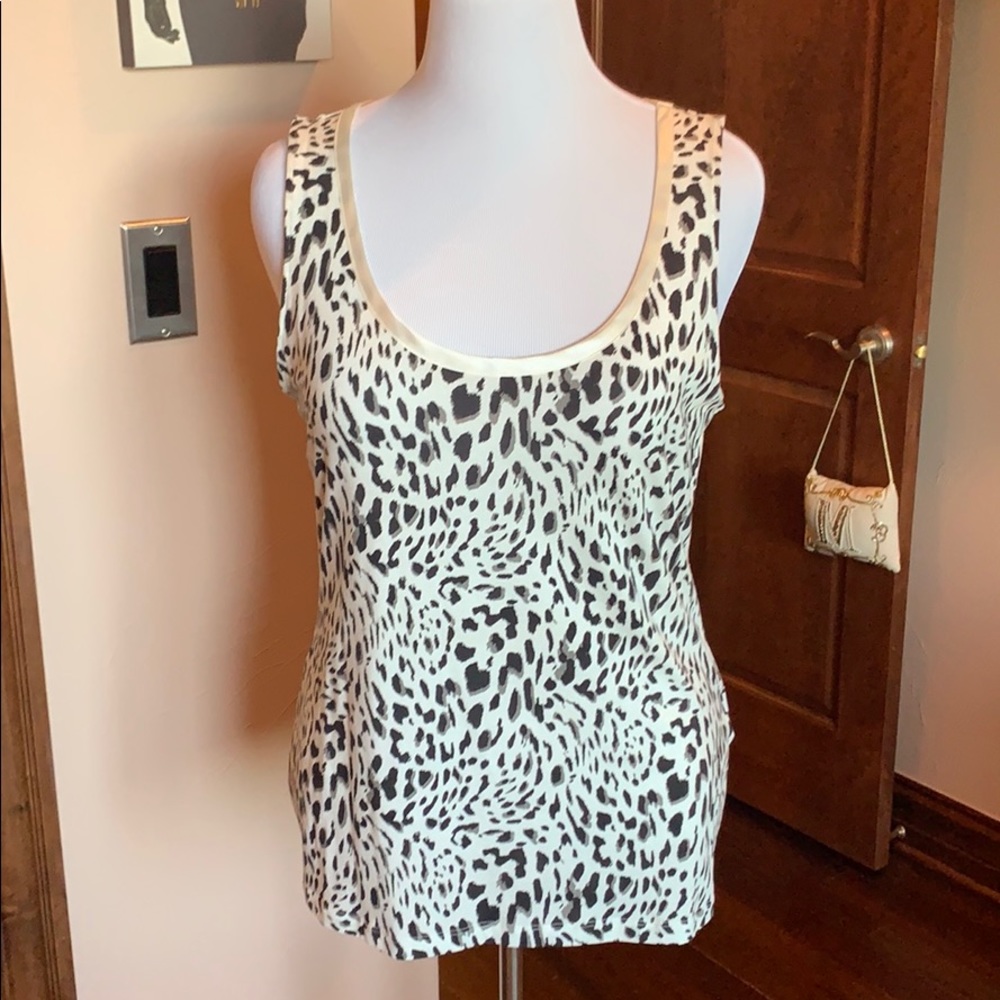 Animal Print Tank Top